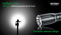 Linterna Inteligente NEXTORCH S Modos de Policía Militar Táctico y Silvio Fuente de Alcalgen AA - details 5