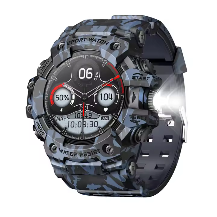 Relojes inteligentes hombre Bluetooth llamadas Fitness ritmo cardíaco presión arterial exterior deporte mujer reloj impermeable - 1