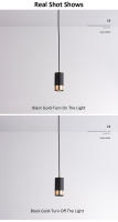 LEFANGXING Linterna Minimalista Creativa de Aluminio Lámpara de Dormitorio Moderna para Restaurante Bar - details 5