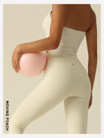 Pelota de Yoga de melocotón móvil, accesorios de Fitness, pelota de ejercicio, pelota de equilibrio inflable de PVC, gruesa, antiexplosión, antideslizante - details 5