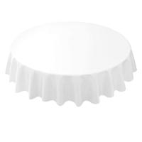 Mantel redondo de 84 pulgadas, mantel Simple desechable de PE, impermeable, grueso, cubierta de mesa de tela - details 9
