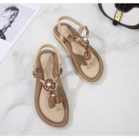 Sandalias de Tacón Alto de Verano 2025 Estilo Bohemio Chic de Madera Tejida Talla Grande - details 21