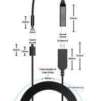 Kit de transmisión electrónica, cargador integrado para bicicleta de montaña y carretera, adecuado para la serie Shimano Dl2 - details 2