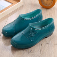 2025 Nuevas Cubiertas de Zapatos de Goma Antideslizantes para Mujer de Cocina Impermeables de Gelatina y Lluvia. - details 3