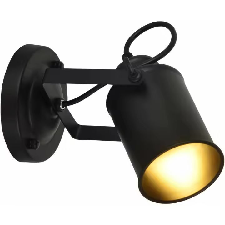 Vintage Lámparas de Pared Rústicas Ajustables Luz Industrial Retro con Brazo Giratorio - 1