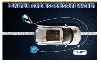 Pistola de Agua Eléctrica de Alta Presión Arma de Limpieza de Coche Inalámbrica Recargable - details 6