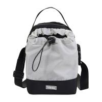 Bolso de hombro con cordón de nailon, bolso cruzado ligero de estilo coreano para mujer, bolso de cubo de gran capacidad con correa ajustable - details 28