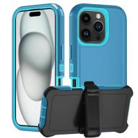Armadura a prueba de golpes Defender funda de teléfono para iphone 11 12 13 14 15 Pro Max X XS XR XSMAX 7 8 Plus SE2 SE4 PC duro + cubierta trasera de TPU - details 0