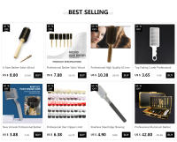 Cuchillo de afeitar con mango de madera para hombre, herramienta de corte de pelo de barbero profesional, plegable y recto - details 0