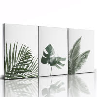 Póster de Flores Rosa Nórdicas en Lienzo 3pcs Decoración de Pared para Sala de Estar Arte de Pintura en Lienzo sin Marco para Decoración del Hogar Marca JUBEER - details 10