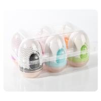 Masturbador masculino portátil, huevo suave y Flexible, juguete sexual Anal con textura realista para masturbación masculina - details 3