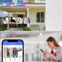 Cámara de Seguridad IP 5MP TUYA Control PTZ 360° Vigilancia Inalámbrica Hogar Inteligente - details 11