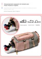 Bolsa De Viaje Impermeable para Deportes Y Fitness, Mochila De Gran Capacidad, Color De La Colisión De Empalme - details 7