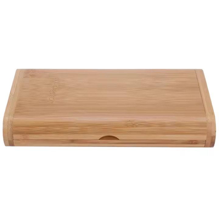 Caja de bambú para aceites esenciales, 5 agujeros, botellas de 10Ml, Spa, Yoga, Club, contenedor de aromaterapia, organizador, soporte de exhibición de aceite cosmético - 1