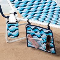 Plegable con Parasol Gris, Antivuelco, Reclinable 3 Posiciones, Material: Acero y textileno, Medidas: 193x53x30cm, Peso máx. soportado 110Kg, Tumbonas Plegables (62288) - details 26