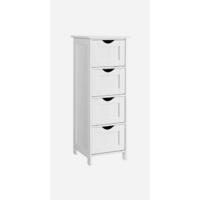 Mueble de Baño Armario de Almacenamiento con Cajón Estantería Regulable Tamaño 30 x 30 x 170 cm - details 8