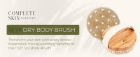 csm dry body brush boar bristle rejuvenating reduces cellulites
