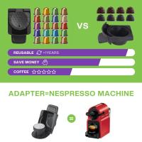 ICafilas-adaptador para máquina Dolce Gusto PICCOLO XS/Genio S  cápsula reutilizable rellenable Cafetera Expreso, café - details 12