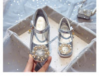 Zapatos de tacón alto para niños, zapatos de princesa para niña pequeña, zapatos de cuero - details 16