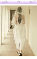 Boda francesa 2025 nueva salida nupcial hilo de bienvenida falda sin tirantes diseño sentido vestido ligero - details 8
