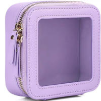 Bolsa de Maquillaje Transparente Portátil y Impermeable Caja de Almacenamiento de Cosméticos Compacta para Viajes - details 5