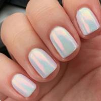 24 piezas de diseño rojo vino de color sólido, uñas postizas cuadradas cortas, puntas de uñas completamente cubiertas, acabado simple y desmontable - details 4