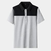 POLO de manga corta ultrafino para deportes al aire libre, camiseta de entrenamiento de Golf, transpirable, informal, Color cont - details 5