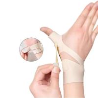 Muñequera protectora de compresión elástica suave, Protector de pulgar Spica Spt, muñequera ligera para deportes de gimnasio - details 1