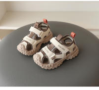 Sandalias deportivas de malla transpirable para niños, zapatos de marco para niñas, nuevos zapatos de trazabilidad de cabeza de bolsa anti-retracción para niños - details 0