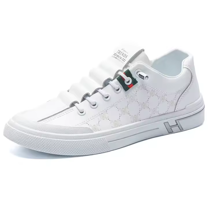 Zapatos de Verano para Hombre 2024 Transpirables, Moda Casual, Impermeables, Zapatillas Blancas, Suela de Goma Superior - 1