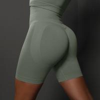 Hamidou-pantalones cortos de Yoga para mujer, mallas deportivas de cintura alta, sin costuras, para entrenamiento, ropa deportiva de verano - details 6