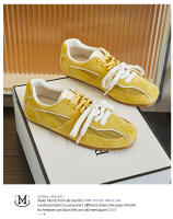 Plantillas de piel de cerdo zapatos retro de entrenamiento alemanes nuevos zapatos de mujer casual versátil cuero Forrest Gump zapatos - details 22