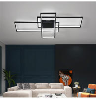 Lámpara de Techo Rectangular Grande TOMAXIN 140CM para Sala Dormitorio Iluminación Moderna Led Control Remoto Material Aluminio Producto Peligroso Normal - details 6