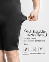 Pantalones Cortos de Ciclismo para Hombres y Mujeres ROCKBROS con Cojín 3D Almohadilla Montaña Bike Transpirabilidad Elástica Secado Rápido Slim Estilo Deporte y Aventura Material Poliéster Cintura Alta - details 8
