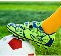Zapatos de fútbol de la sociedad TF/FG para niños, botas de fútbol escolar, tacos de hierba, zapatillas de fútbol para niño y niña, zapatos de entrenamiento de Futsal al aire libre - details 13