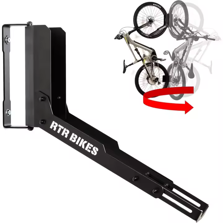 Soporte de Pared para Bicicletas (Ideal para garajes o Tiendas de Bicicleta) - 1