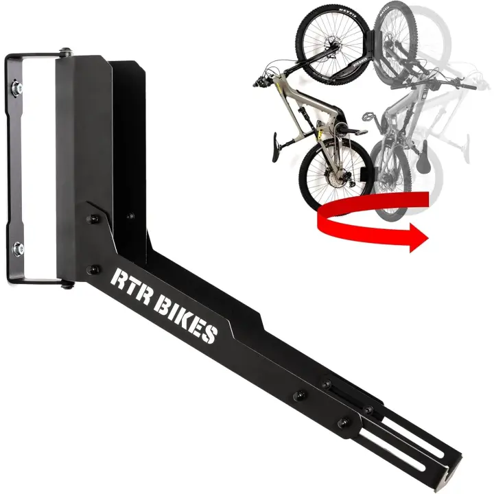 Soporte de Pared para Bicicletas (Ideal para garajes o Tiendas de Bicicleta) - 1