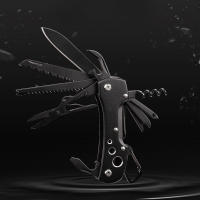 Llavero multifuncional del ejército suizo para acampar al aire libre, tijeras plegables, cuchillo de fruta, novedad de 2022 - details 2