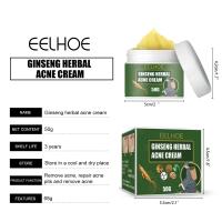 EELHOE-crema de tratamiento de Ginseng a base de hierbas, Reduce las cicatrices, Control de aceite, hidratante, reduce los poros naturales, loción facial para el acné - details 1