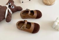 Zapatos de cuero para niños y niñas, calzado de princesa antideslizante, versátil y Chic, de fondo suave, estilo coreano, a la moda, novedad de otoño, 2024 - details 8
