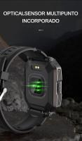 Reloj Inteligente Militar 2024 para Hombres, Smartwatch con Llamadas, Pantalla HD de 1.81