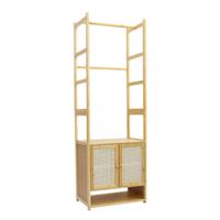 Perchero Ropa de Pie, Colgador de Metal y Mármol Multicolgador con 9 Ganchos y 3 Estantes en Forma de Árbol para Entrada Recibidor Pasillo Dormitorio 32 x 172, 5 cm - details 10