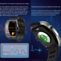 Reloj inteligente para hombre, medición de azúcar en sangre, oxígeno en sangre,presión arterial, frecuencia cardíaca, 2024 - details 2