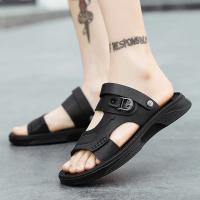 Nuevas sandalias 2025 de los hombres de verano de los hombres de la plataforma exterior desgaste playa antideslizante sandalias de doble propósito papá zapatillas resistentes al desgaste - details 20