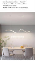 NEO Gleam-luces colgantes Led de aluminio para cocina, lámpara colgante moderna para mesa de comedor, oficina y Bar, DIY - details 7