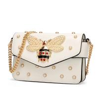 Bolsos cruzados con perlas de abeja para mujer, cadenas, bolsos de lujo de abeja, bolso de hombro de marca famosa de diseñador, bolso de mano principal para mujer - details 7