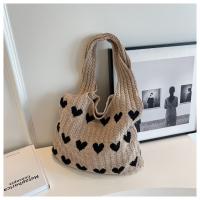 Bolso de lona  para mujer, Bolsos Bandolera Para Mujer,Bolso de compras  para mujer, bolsa de hombro de tela de lino - details 6