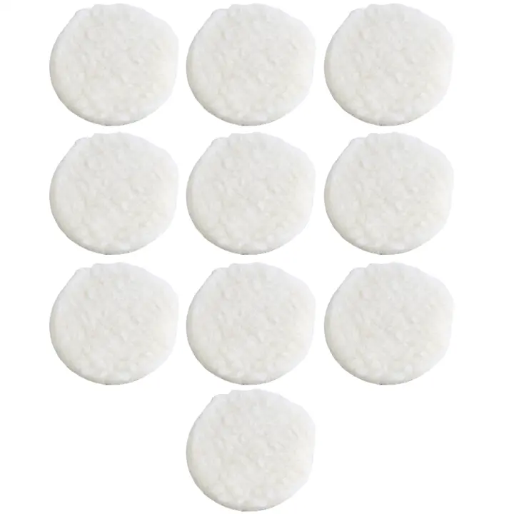 10 Pcs Almohadillas de Pulido para Coche 125mm de Largo Ideal para Cuidado del Pintura - 1