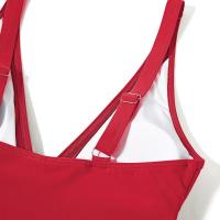 Traje de Baño de Malla Estilo Tanga 2024 Control de Barriga Traje de Baño de Playa Retrocedible - details 37