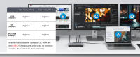 Minisopuru-Estación de acoplamiento de triple pantalla, Displaylink, para MacBook M1/M2/M3/Windows, estación de acoplamiento USB - details 5